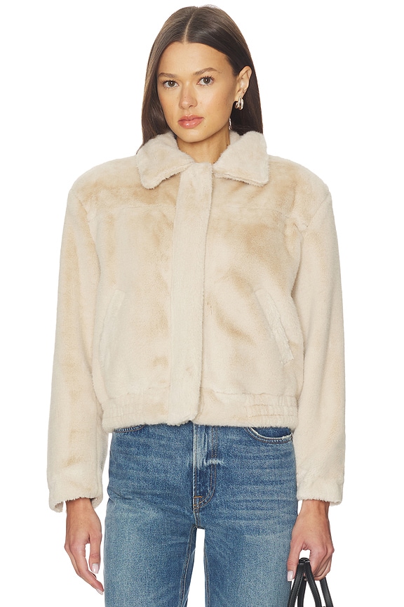 view 2 of 5 КУРТКА БОМБЕР in Beige