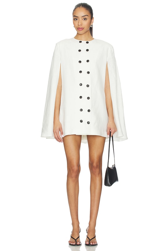 view 1 of 3 Button Down Jacket in Ecru