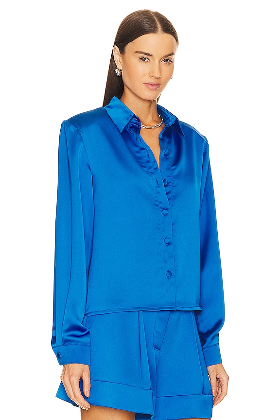 view 2 of 4 РУБАШКА in Cobalt Blue