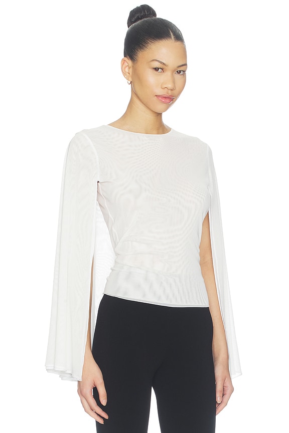 view 2 of 4 Monarch Top in Ecru