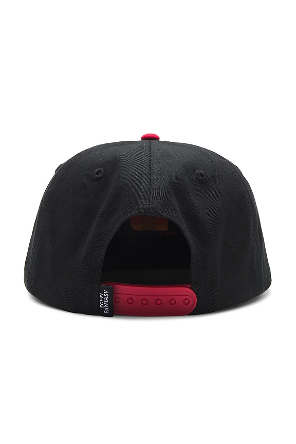 view 2 of 2 S Hat in Black & Red