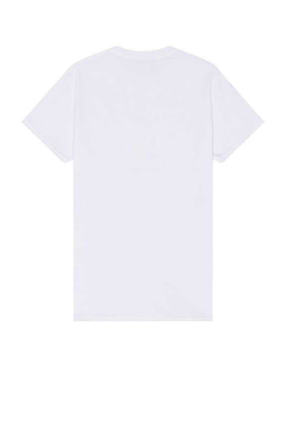 view 2 of 3 Leaking Eyes Tee in White