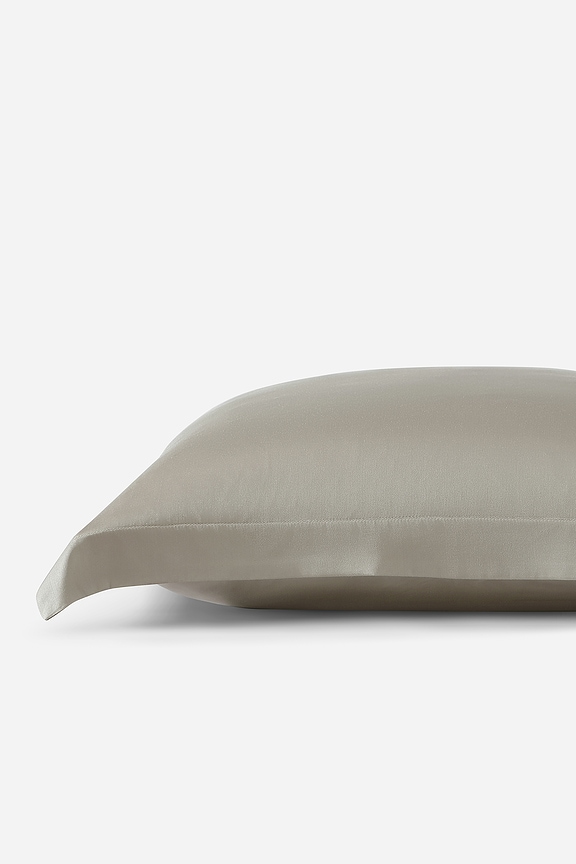 view 2 of 3 Natural Premium Bamboo Euro Sham in Boulder