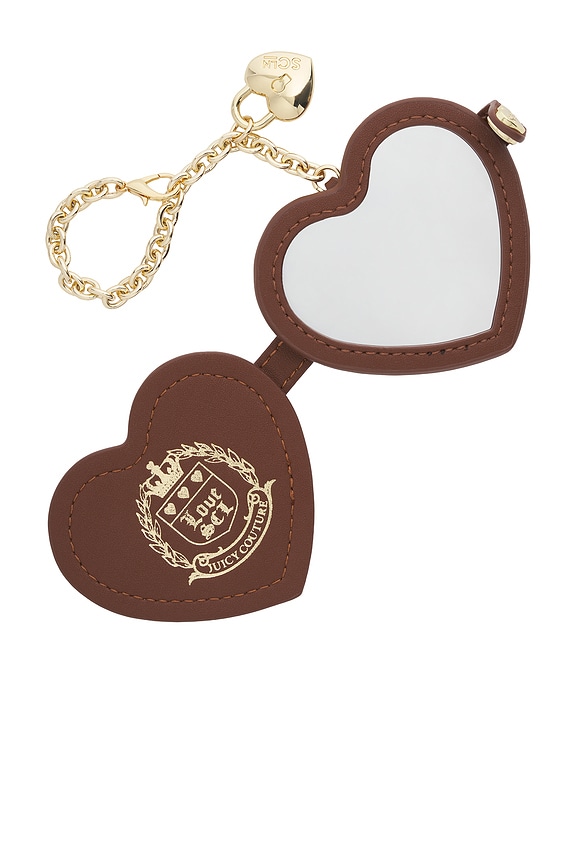 view 2 of 3 x Juicy Couture Heart Bag Charm in Terry