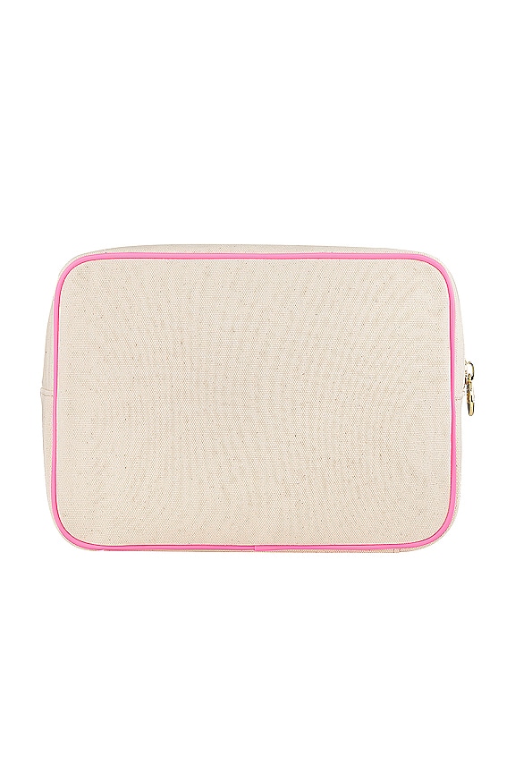 view 2 of 4 Canvas Large Pouch in Bubblegum