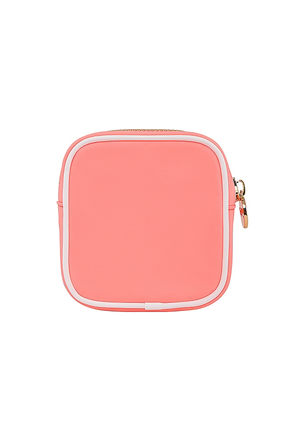 view 2 of 4 Clear Mini Pouch in Mango