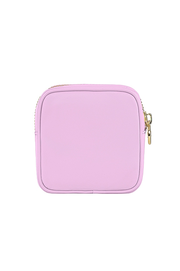 view 2 of 4 Clear Front Mini Pouch in Grape