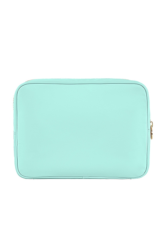 view 2 of 4 POCHETTE LARGE CLEAR FRONT LARGE POUCH in Cotton Candy