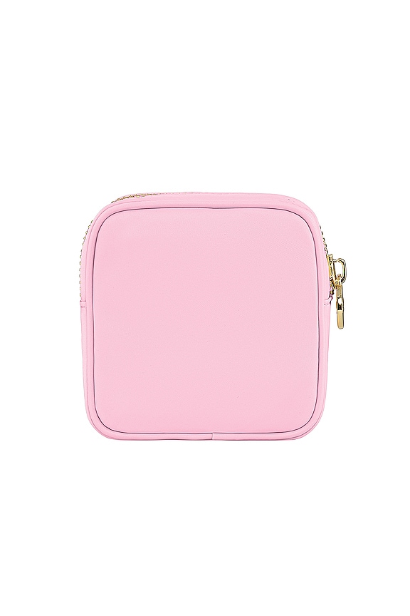 view 2 of 4 Clear Front Mini Pouch in Flamingo