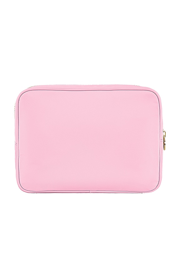 view 2 of 4 Clear Front Large Pouch in Flamingo