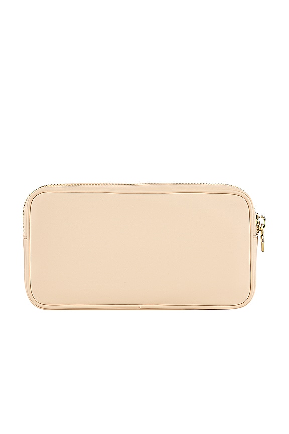 view 2 of 4 Clear Front Small Pouch in Sand