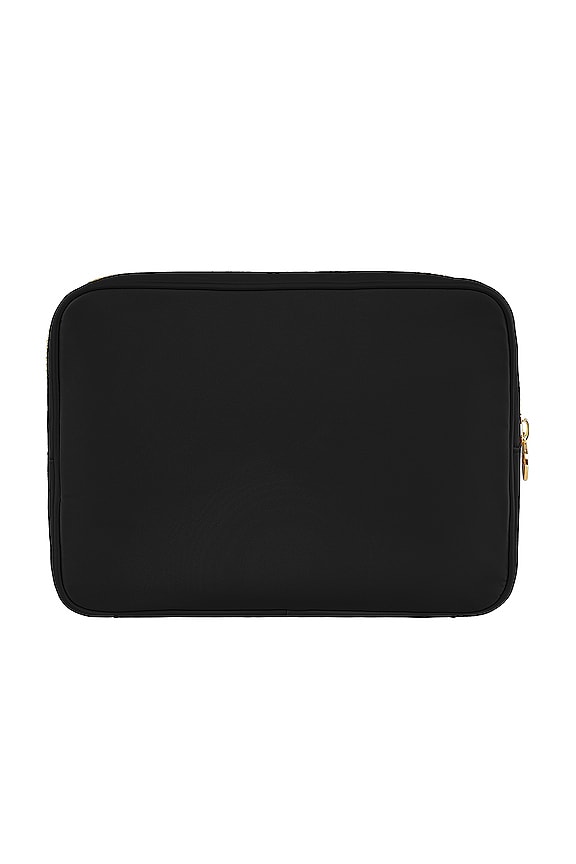 view 2 of 4 Clear Front Large Pouch in Noir