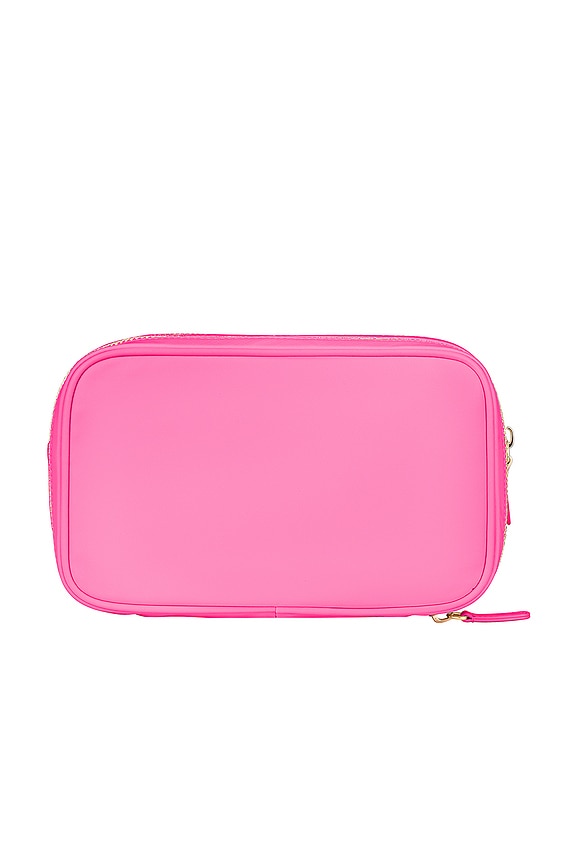 view 2 of 5 Double Zip Pouch in Bubblegum