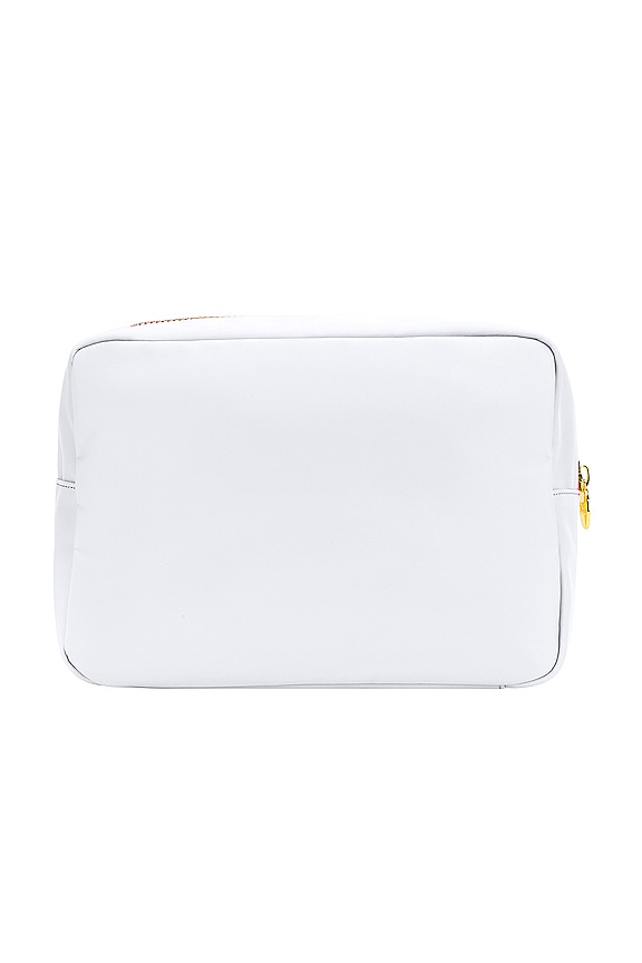 view 2 of 3 POCHETTE LARGE CLASSIC LARGE POUCH in Blanc