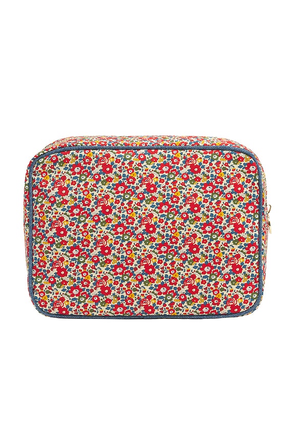 view 2 of 8 BOLSA HAND EMBROIDERED TRAVEL LARGE POUCH in Betsy Ann