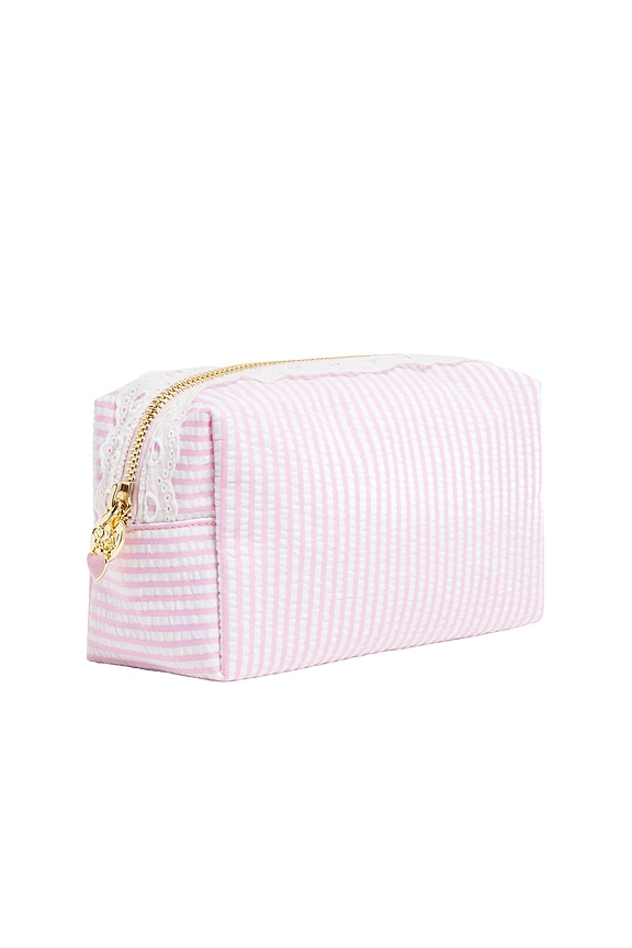 view 2 of 5 ESTUCHE PEQUEÑO SMALL POUCH in Garden Rose Stripe