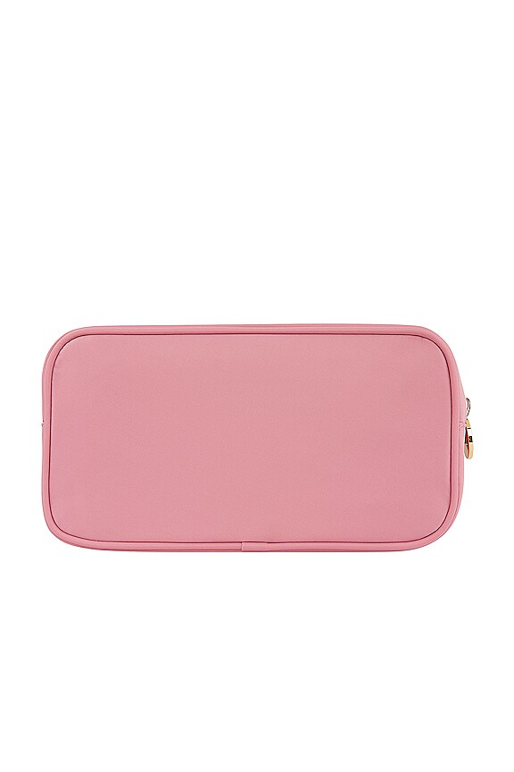 view 2 of 3 Clear Small Pouch in Mauve