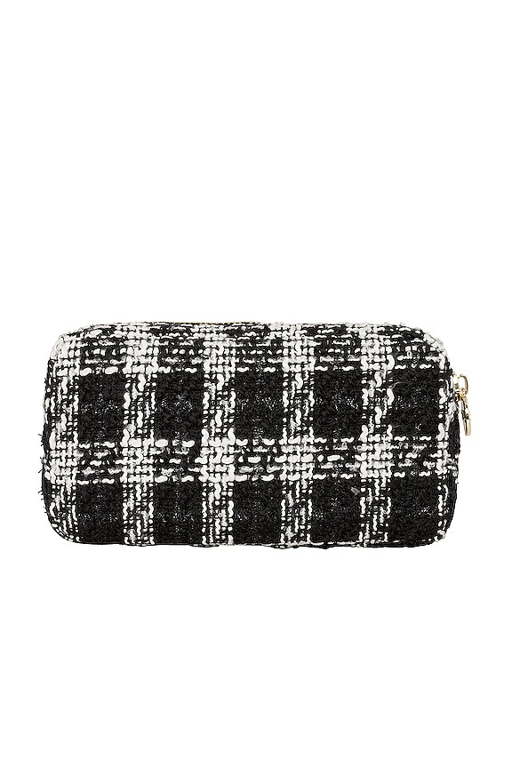 view 2 of 3 Small Pouch in Houndstooth