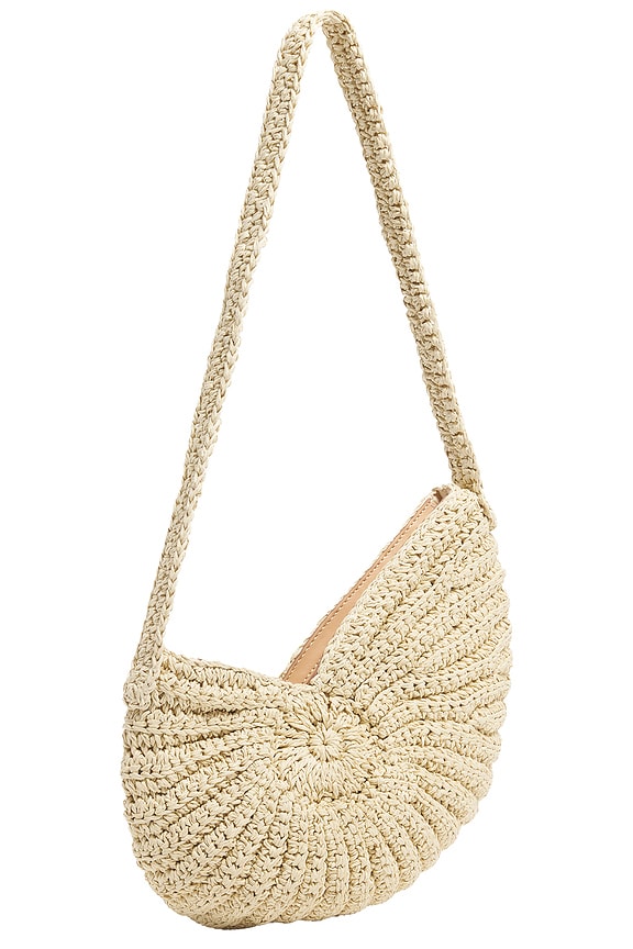 view 2 of 4 Shell Spiral Bag in Natural