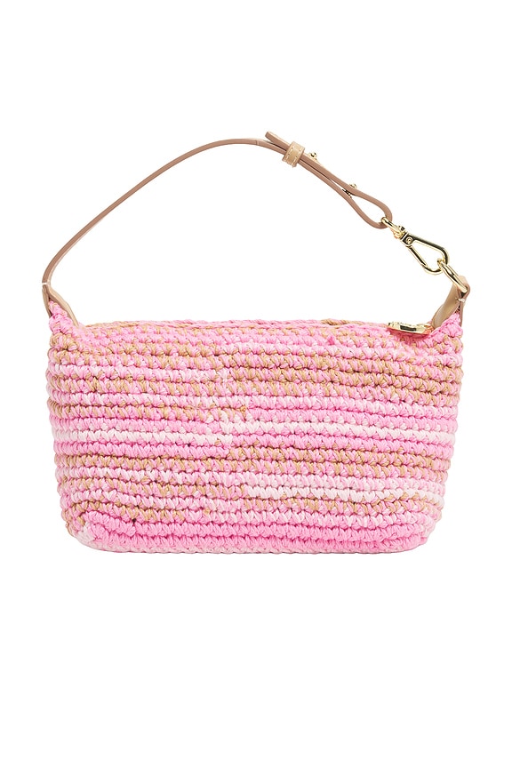 view 2 of 5 Mini Shoulder Bag in Beige & Pink