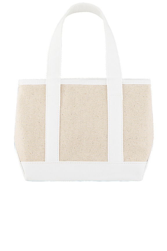 view 2 of 3 МИНИ СУМКА-ТОУТ CANVAS in Blanc