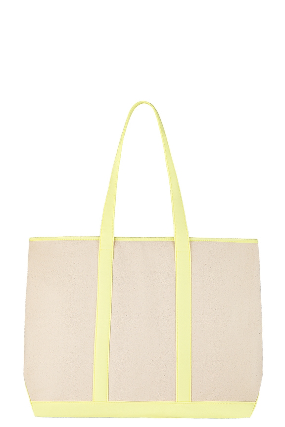 view 2 of 3 БОЛЬШАЯ СУМКА-ТОУТ CANVAS in Banana