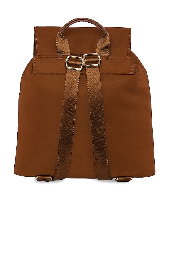 view 2 of 3 Flap Backpack in Chocolate