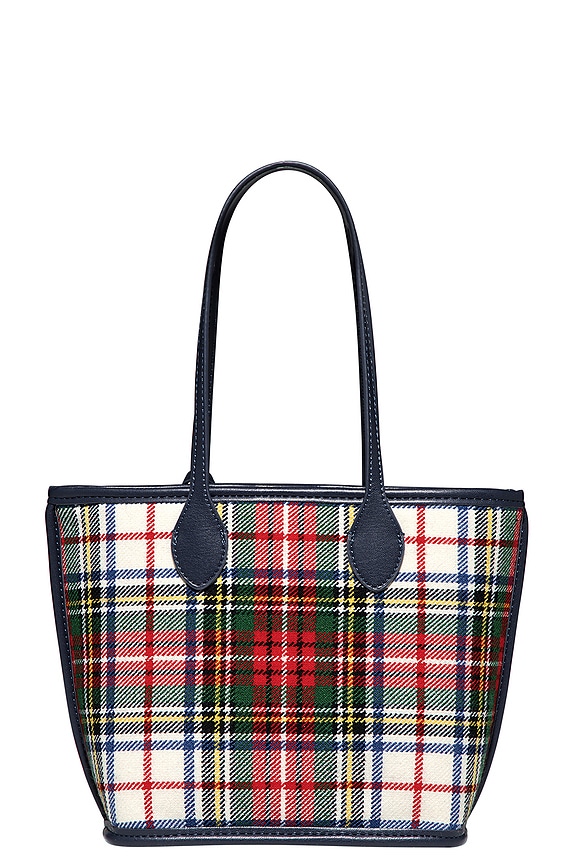 view 2 of 4 TOTE PEQUEÑO NS MINI TOTE in Elevated Primary Plaid