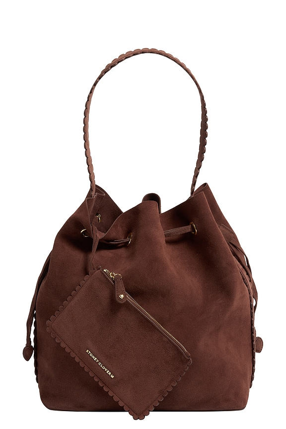 view 1 of 7 HENRIETTA BUCKET BAG 헨리에타 버킷 백 in Teddy