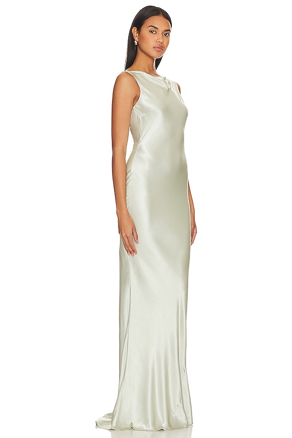 view 2 of 3 ROBE DE SOIRÉE MARGO in Sage