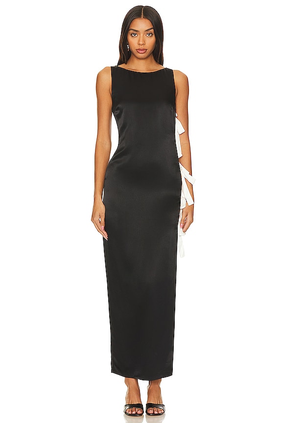 view 2 of 4 ROBE DE SOIRÉE MORGAN in Black