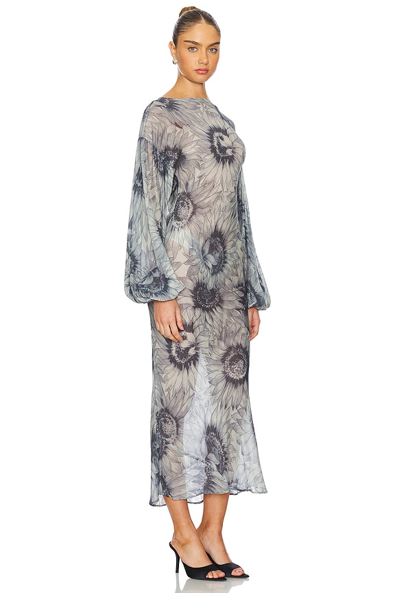 view 2 of 3 x REVOLVE Tanya Gown in Sunflower Print