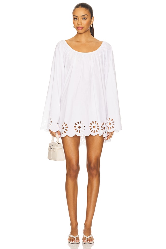 view 1 of 3 x REVOLVE Jay Mini Dress in White