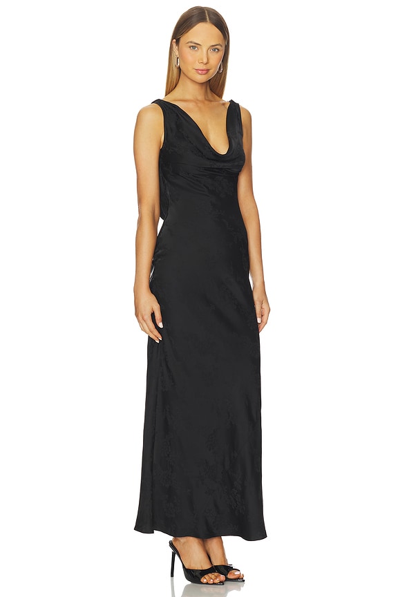 view 2 of 3 x REVOLVE Billy Jacquard Gown in Black