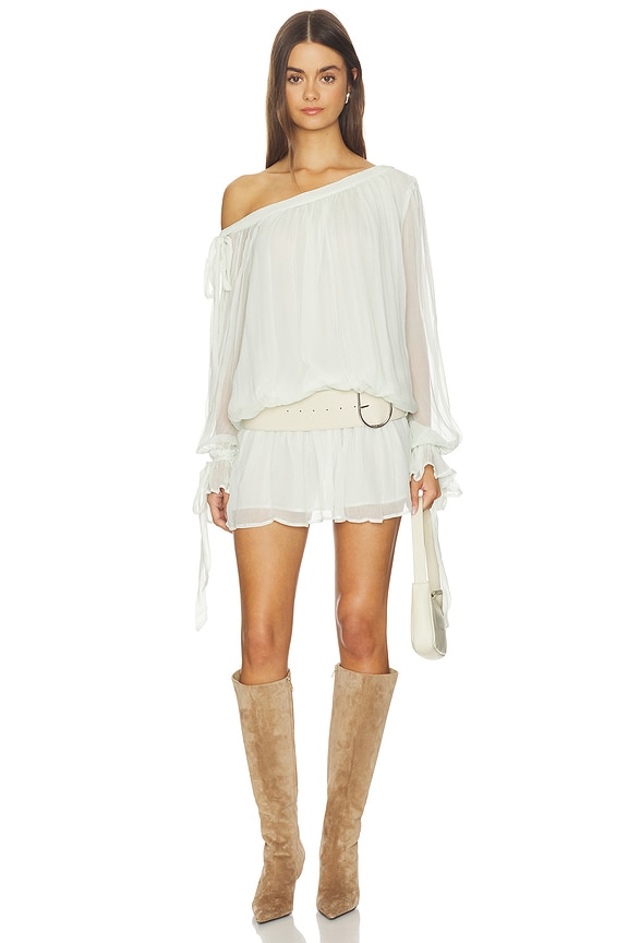 view 1 of 4 ПЛАТЬЕ SANSA in Seafoam Green