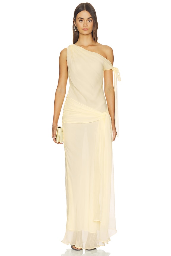 view 1 of 3 x REVOLVE Sansa Gown in Baby Yellow