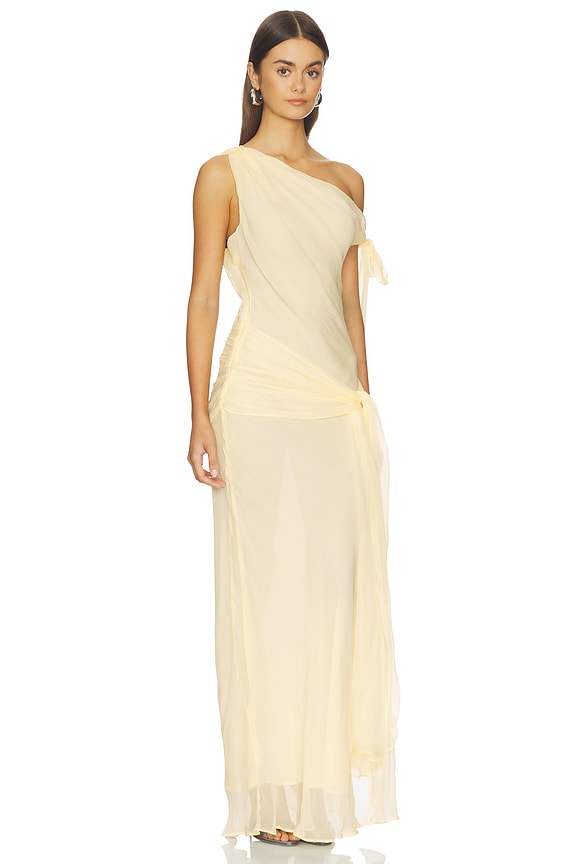 view 2 of 3 x REVOLVE Sansa Gown in Baby Yellow