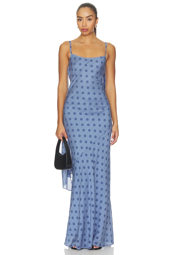 view 2 of 4 x REVOLVE Christy Gown in Blue Dot