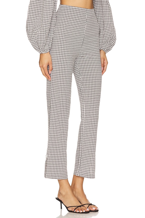 view 2 of 6 x REVOLVE Liz Pant in Black & White Gingham