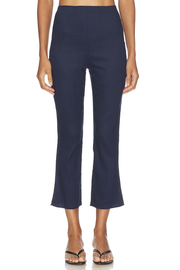 view 2 of 7 x REVOLVE Romie Cigarette Pant in Navy