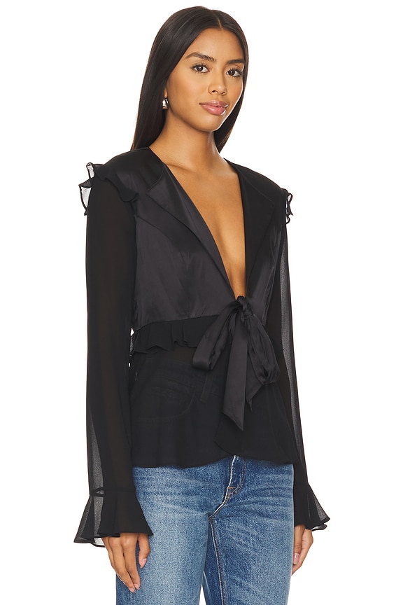 view 2 of 4 x REVOLVE Connary Blouse in Black