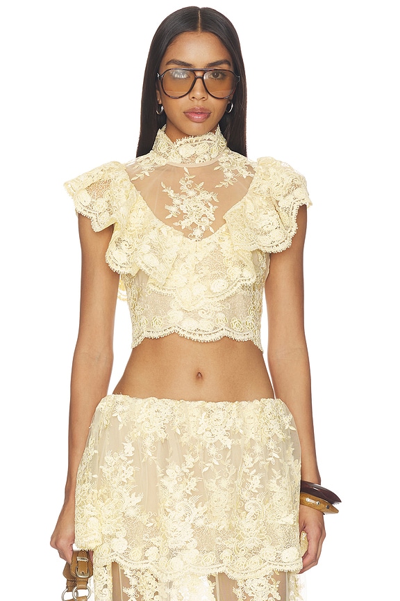 view 1 of 5 x REVOLVE Celia Top in Vintage Ivory