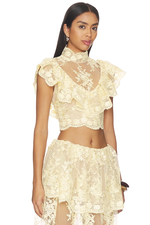 view 2 of 5 x REVOLVE Celia Top in Vintage Ivory