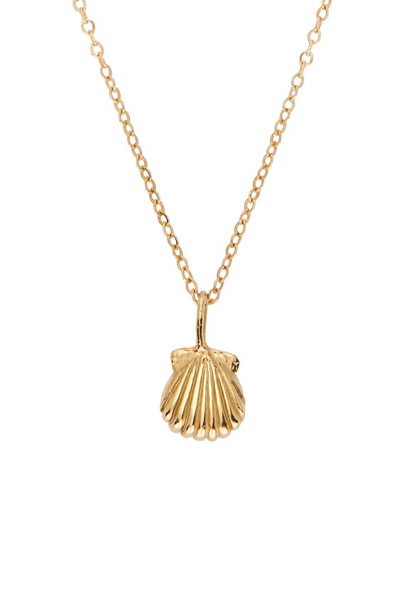 view 2 of 2 COLLAR COLGANTE CONCHITA in Gold
