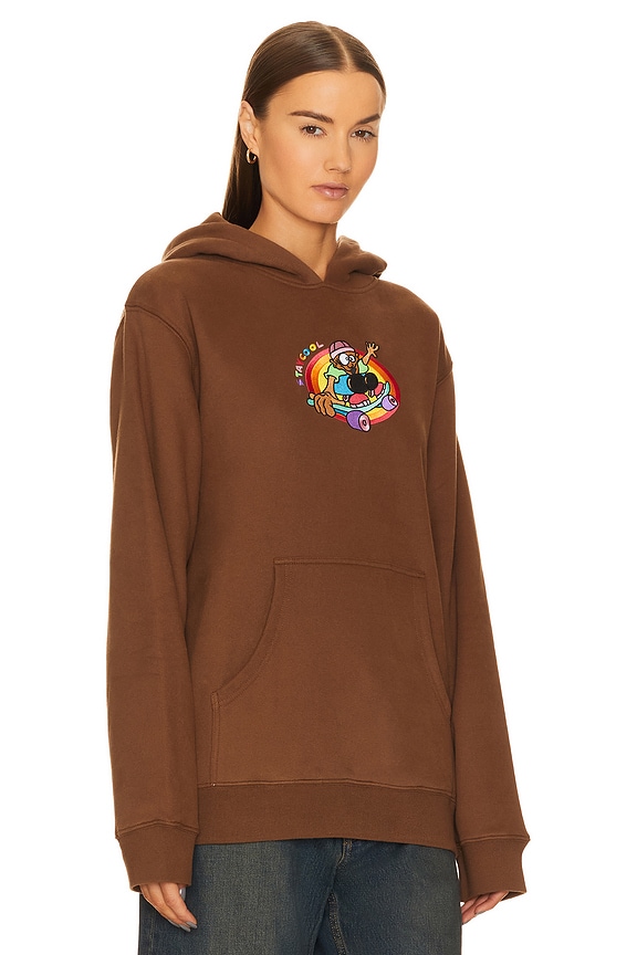 view 2 of 4 SWEAT À CAPUCHE in Chocolate