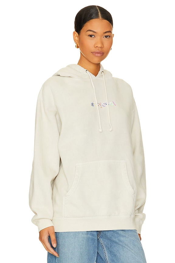 view 2 of 5 SWEAT À CAPUCHE in Vanilla Mineral Wash