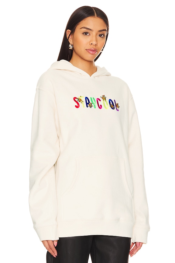 view 2 of 4 Pizza Hoodie in Cream