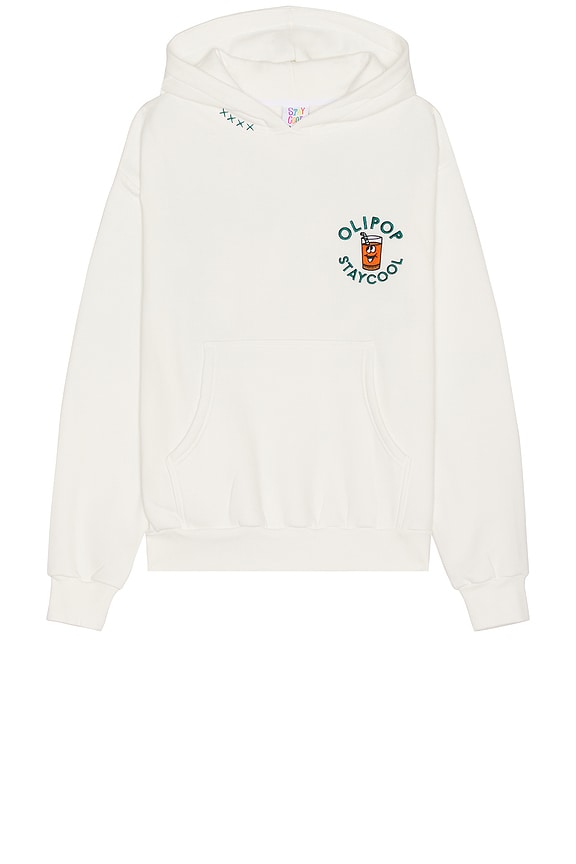 view 2 of 5 SWEAT À CAPUCHE in White