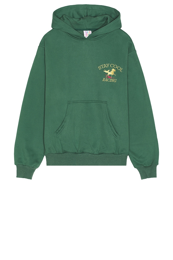 view 2 of 5 Racing Hoodie in Green