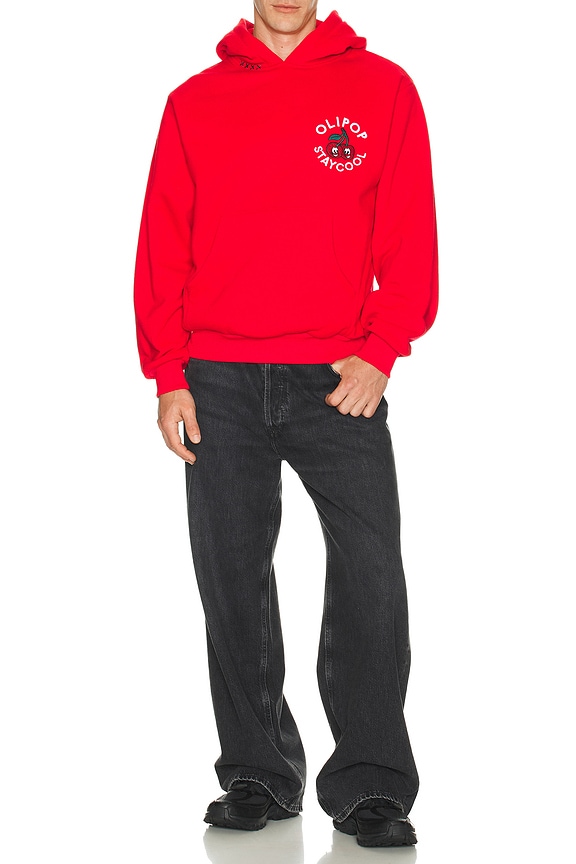 view 2 of 4 SUDADERA in Red